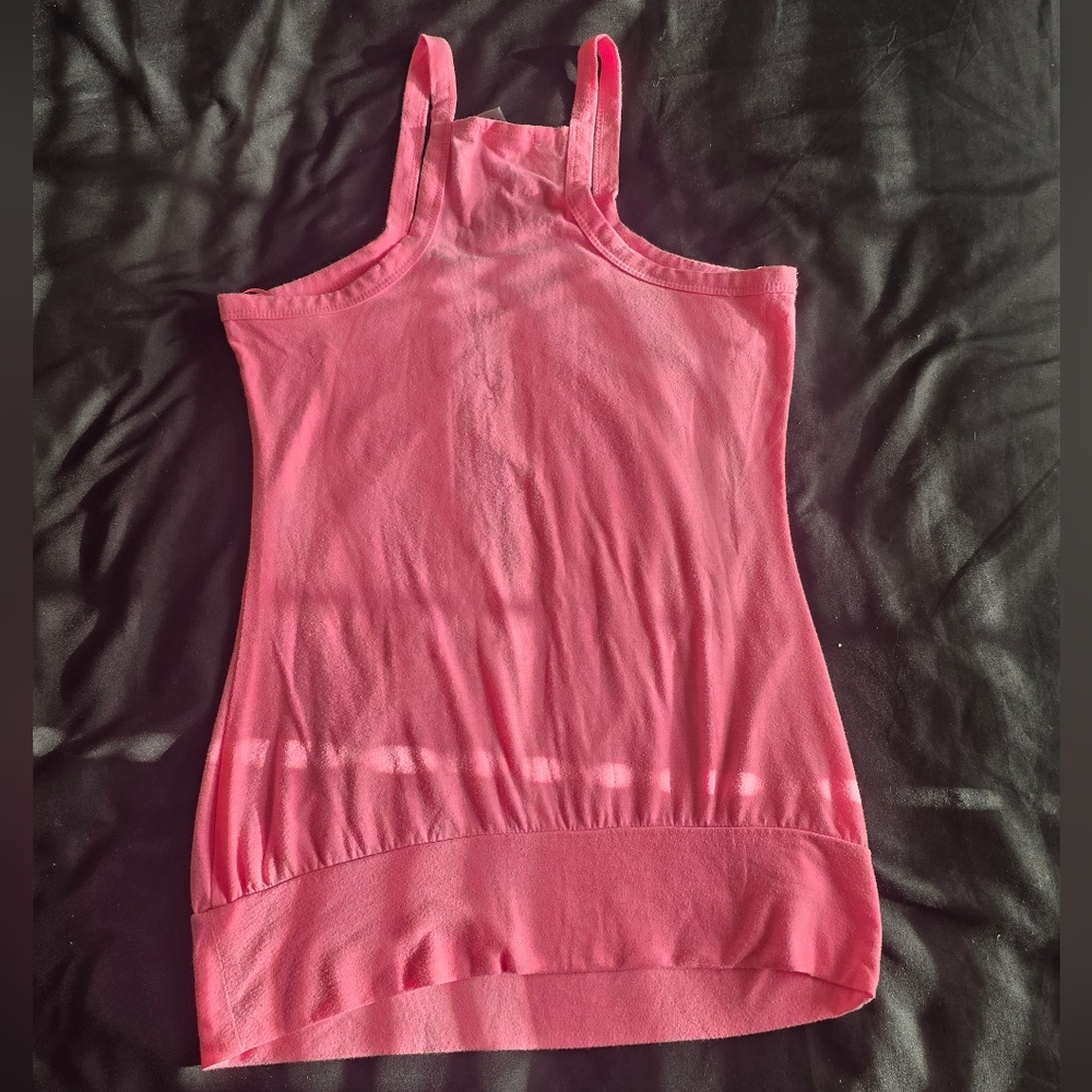 ⭐️Deb Pink Ribbed Fitted Camisole - Picture 2 of 3